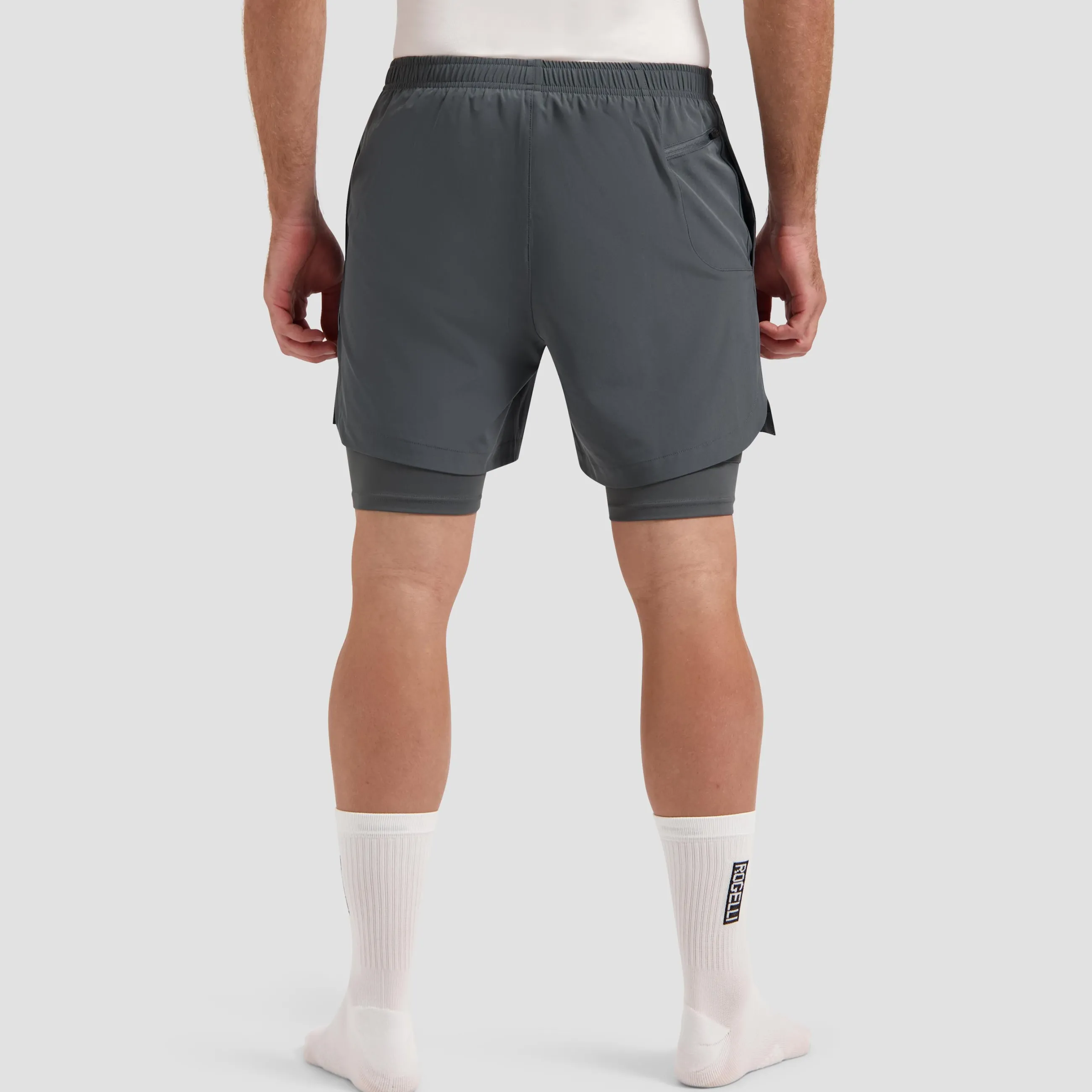 Clearance Essential 2-in-1 Hardloopbroek Heren Heren Broeken
