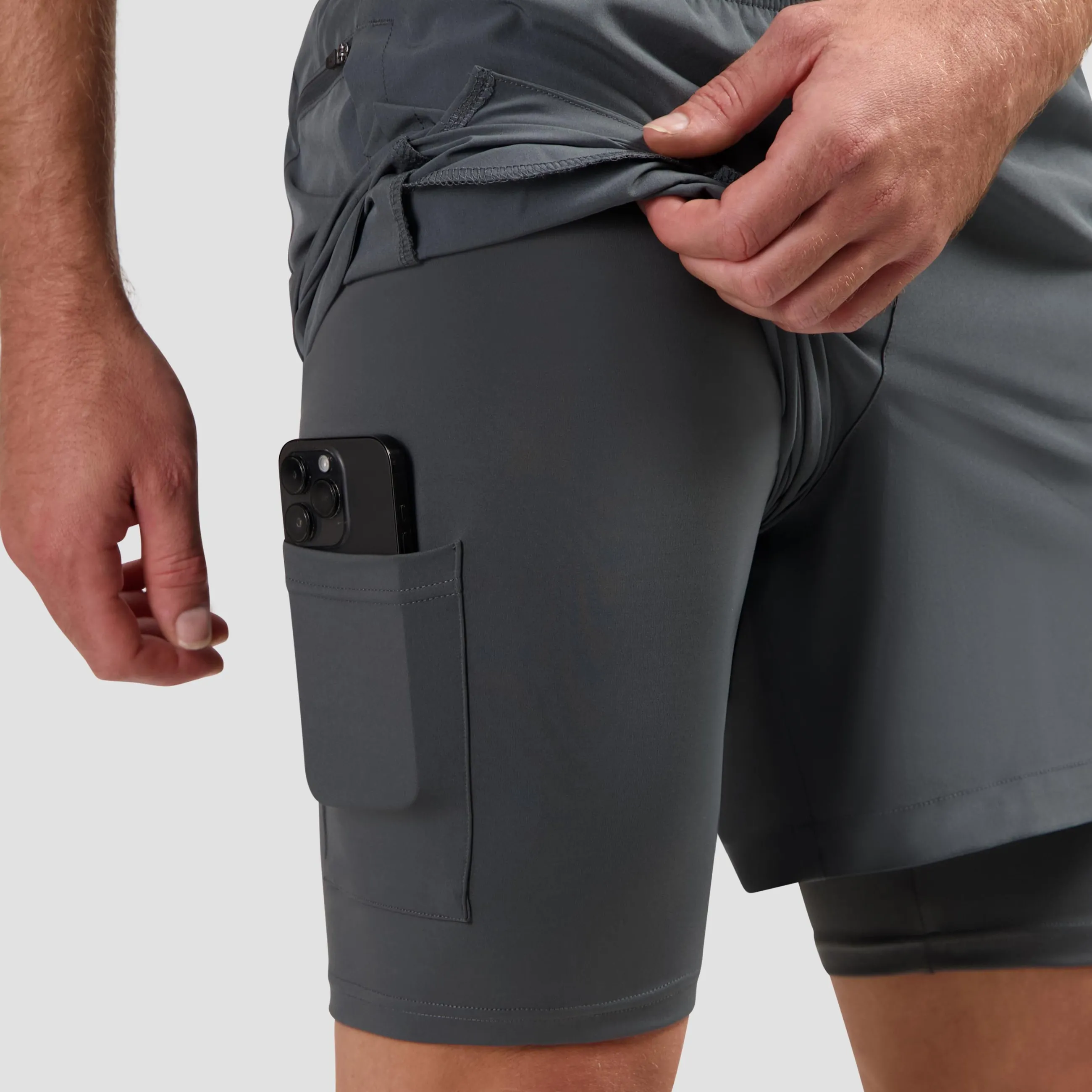 Clearance Essential 2-in-1 Hardloopbroek Heren Heren Broeken