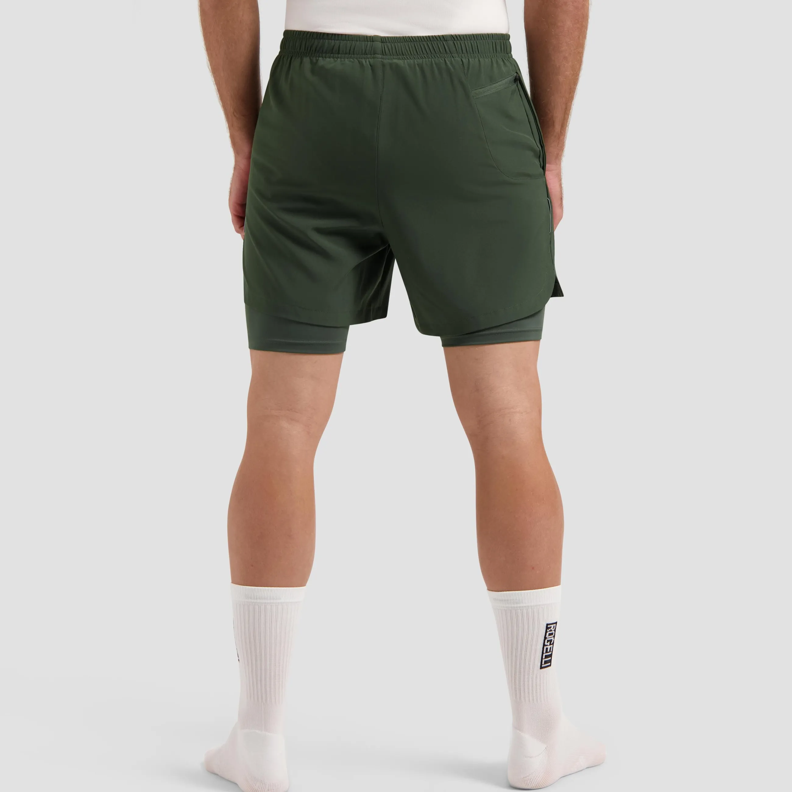 Hot Essential 2-in-1 Hardloopshort Heren Heren Broeken